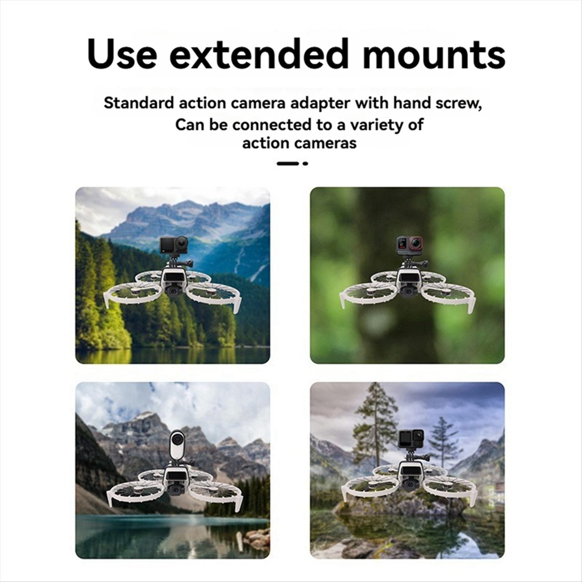 Staffa di espansione superiore - Drone Camera Action recensione e prezzo
