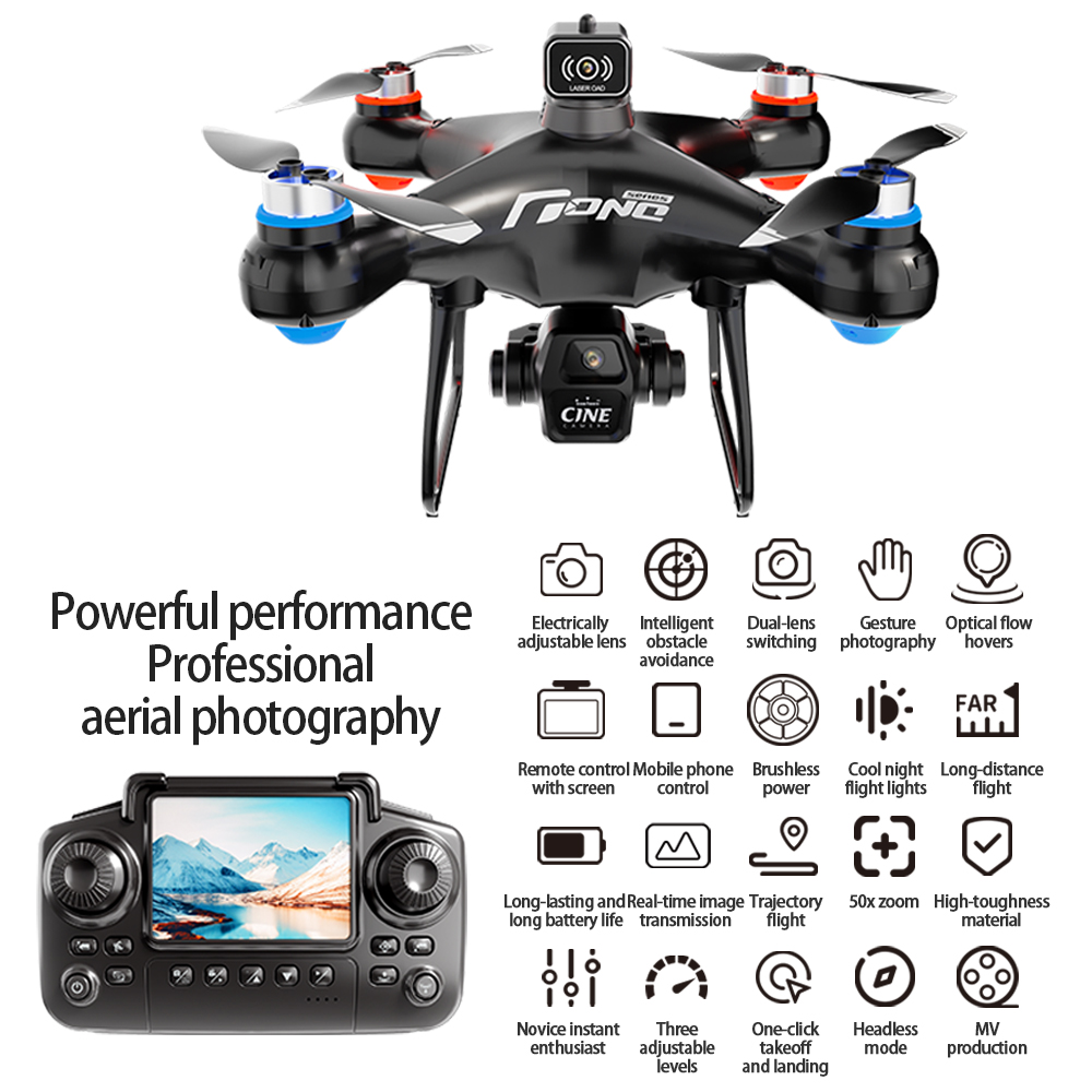 E55 Controllo dello schermo de - Drone Camera Mount recensione e prezzo